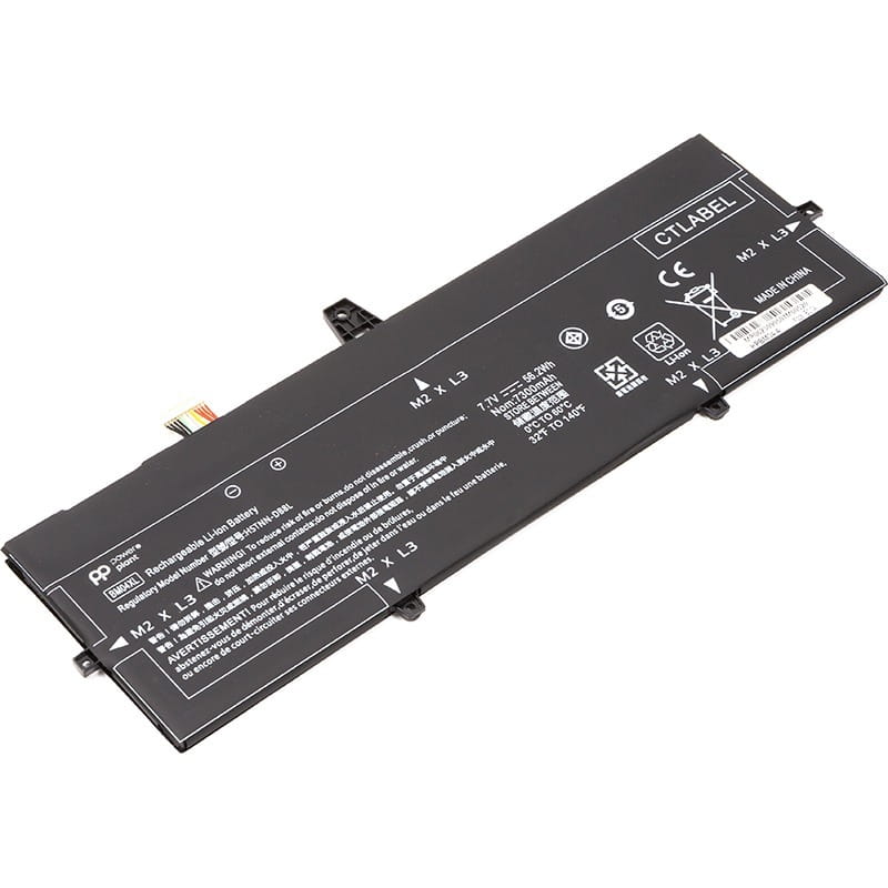 АКБ PowerPlant для ноутбука HP EliteBook x360 1030 G3 Series (BM04XL) 7.7V 7300mAh (NB462070)