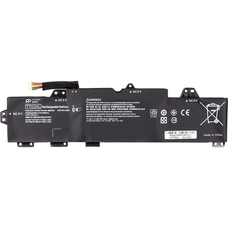 АКБ PowerPlant для ноутбука HP EliteBook 850 G5 (TT03XL) 11.55V 4850mAh (NB462131)
