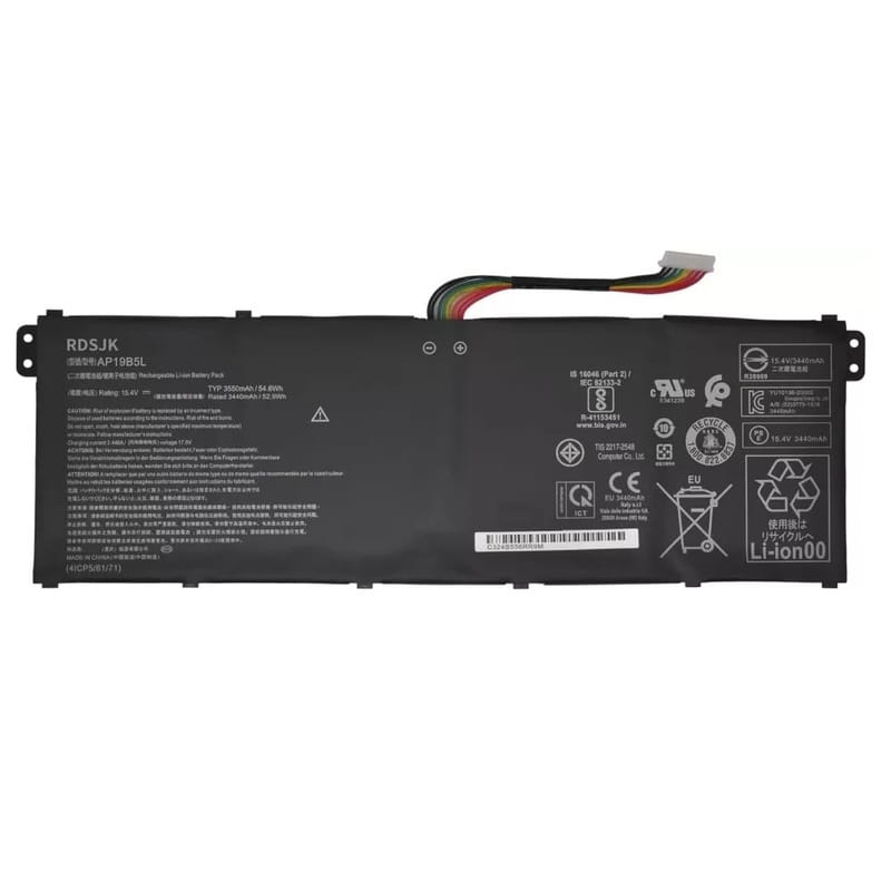 АКБ PowerPlant для ноутбука Acer Aspire 5 A514-54 (AP19B5L) 15.4V 3550mAh (NB410798)