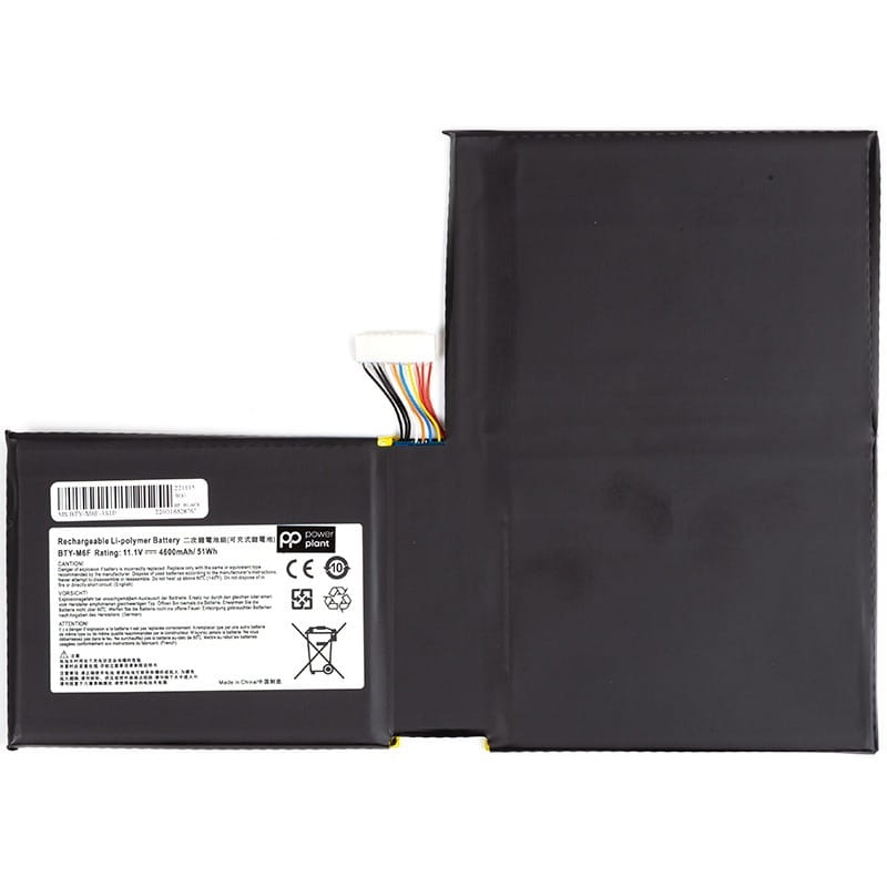 АКБ PowerPlant для ноутбука MSI GS60 Series (BTY-M6F) 11.4V 4600mAh (NB470150)