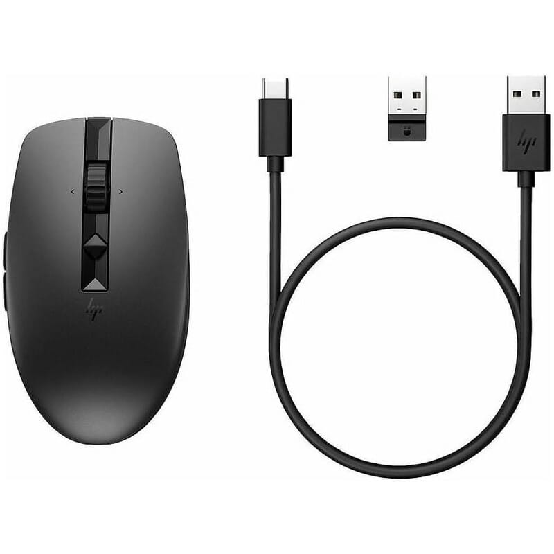 Мышь беспроводная HP 710 Rechargeable Silent Black (6E6F2AA)