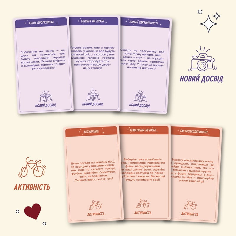 Игра для влюбленных Orner 100 невероятных свиданий (orner-2865)