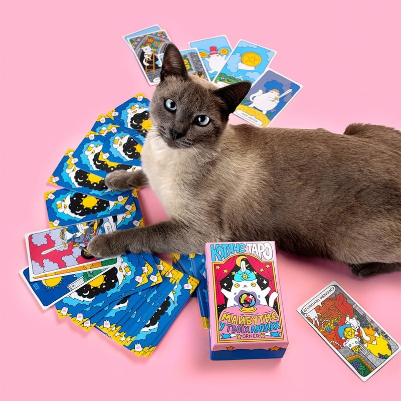 Карты Таро Orner Кошачье таро (orner-2327)