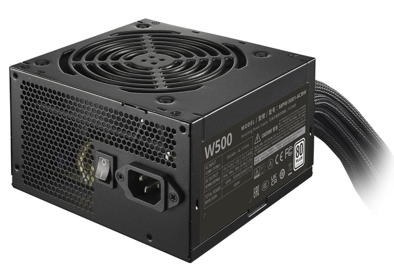 Блок питания CoolerMaster Black 500 White 500W (MPW-5001-ACBW-BE1)