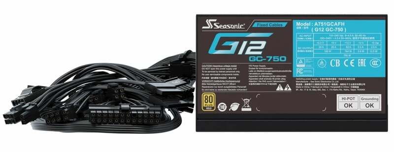 Блок живлення Seasonic G12 GC 750W (SSP-750RT2)