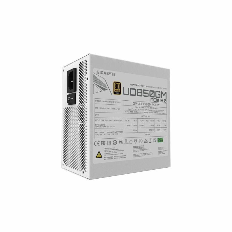 Блок живлення Gigabyte 850W GP-UD850GM PG5W