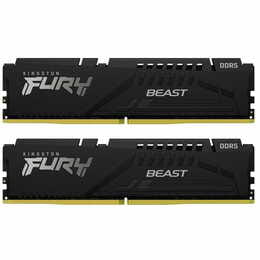 Модуль пам`яті DDR5 2x32GB/6000 Kingston Fury Beast Black (KF560C36BBEK2-64)