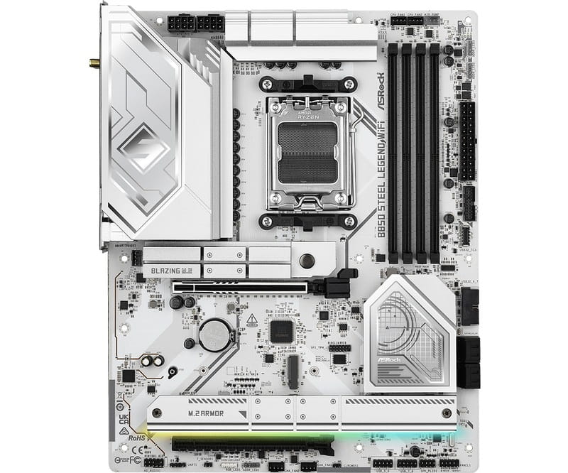 Материнська плата ASRock B850 Steel Legend WiFi Socket AM5