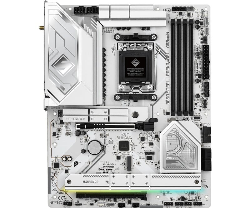 Материнська плата ASRock B850 Steel Legend WiFi Socket AM5