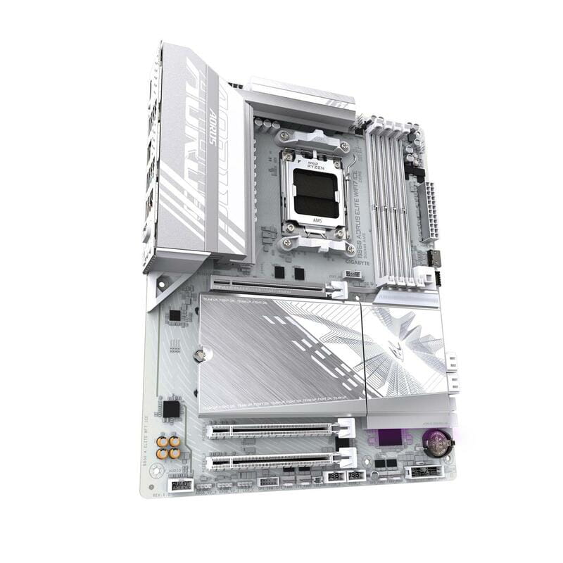 Материнська плата Gigabyte B850 Aorus Elite WiFi7 Ice Socket AM5