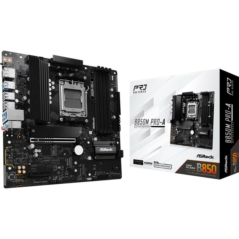 Материнская плата ASRock B850M Pro-A Socket AM5