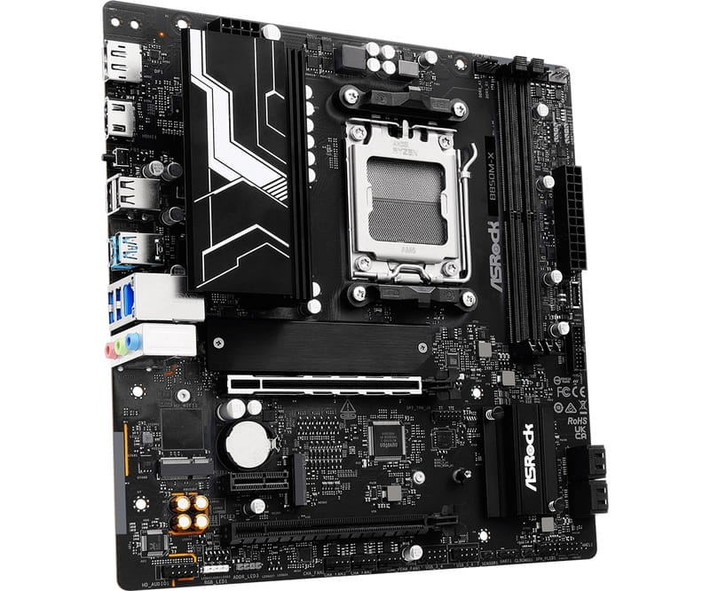 Материнська плата ASRock B850M-X Socket AM5