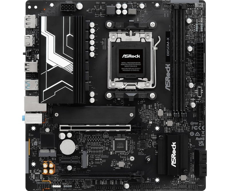 Материнська плата ASRock B850M-X Socket AM5