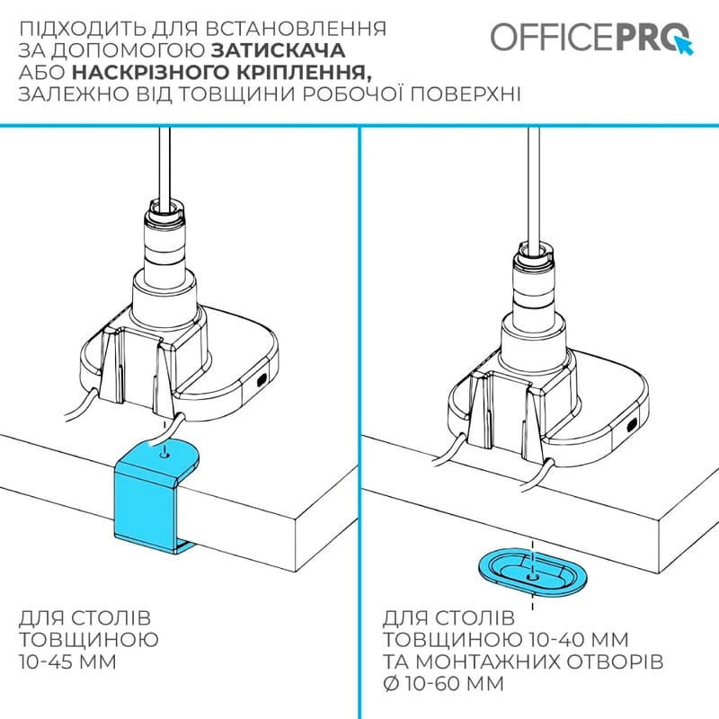 Кронштейн OfficePro MA851W (VESA200х200)