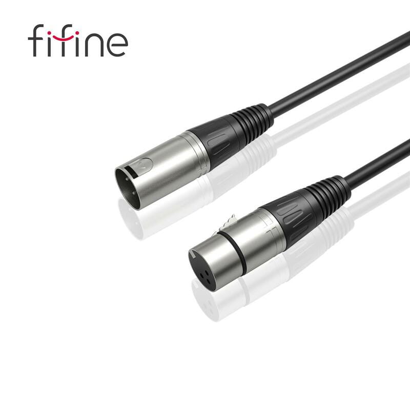 Кабель Fifine XLR - XLR (M/F), 3 м, L9 Black (Fifine L9)