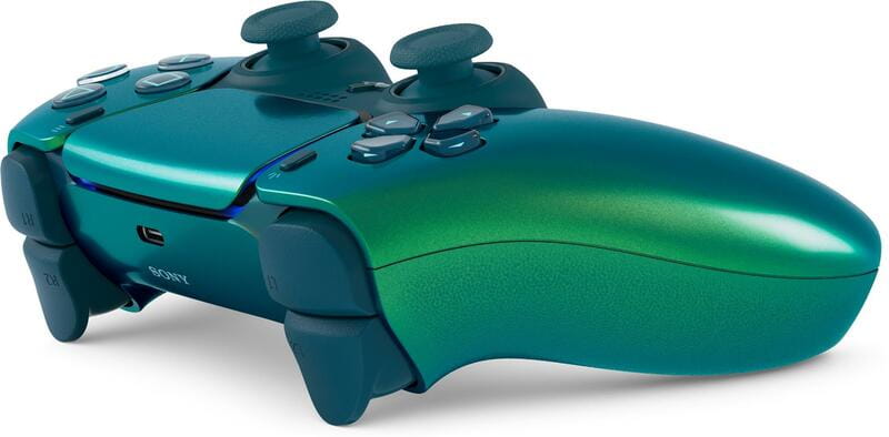 Геймпад беспроводной Sony PlayStation 5 DualSense Chrome Teal (1000044474)