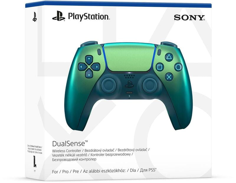 Геймпад беспроводной Sony PlayStation 5 DualSense Chrome Teal (1000044474)