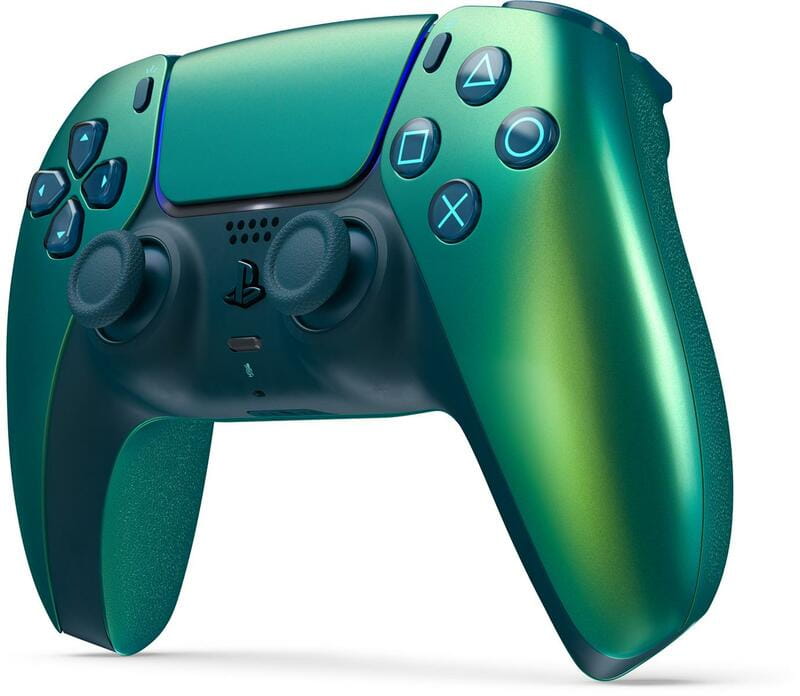 Геймпад беспроводной Sony PlayStation 5 DualSense Chrome Teal (1000044474)