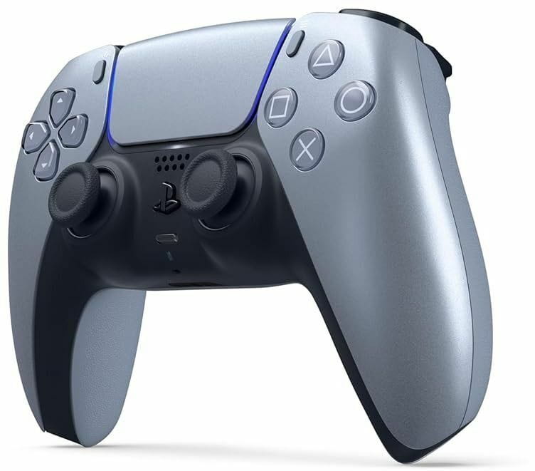 Геймпад бездротовий Sony PlayStation 5 DualSense Sterling Silver (1000040729)