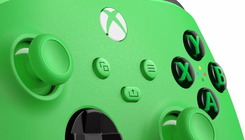 Геймпад Microsoft Xbox Green (QAU-00091)