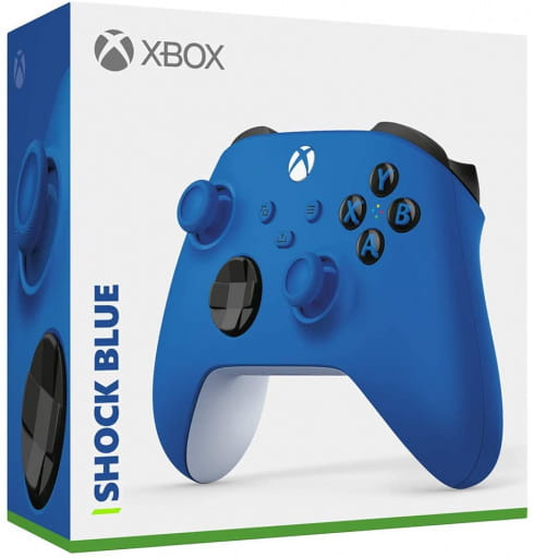 Геймпад Microsoft Xbox Blue (QAU-00009)