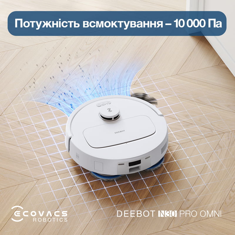Робот-пылесос Ecovacs Omni N30 Pro (YDLX11-1) White
