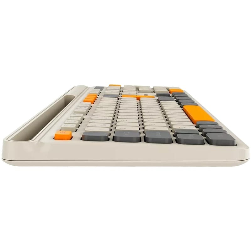 Комплект бездротовий (клавіатура, миша) Canyon HSET-W5 Beige (CNS-HSETW5BG)