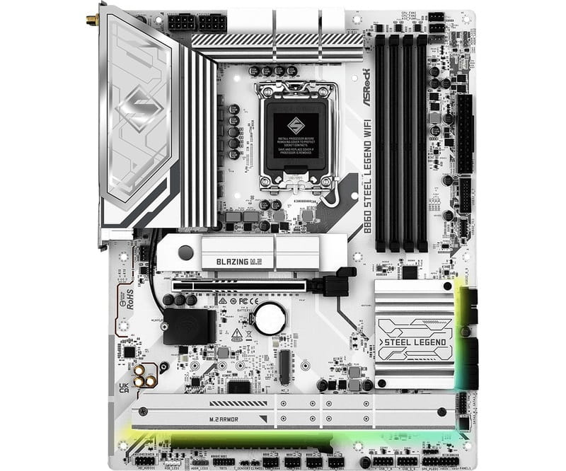 Материнская плата ASRock B860 Steel Legend WiFi Socket 1851
