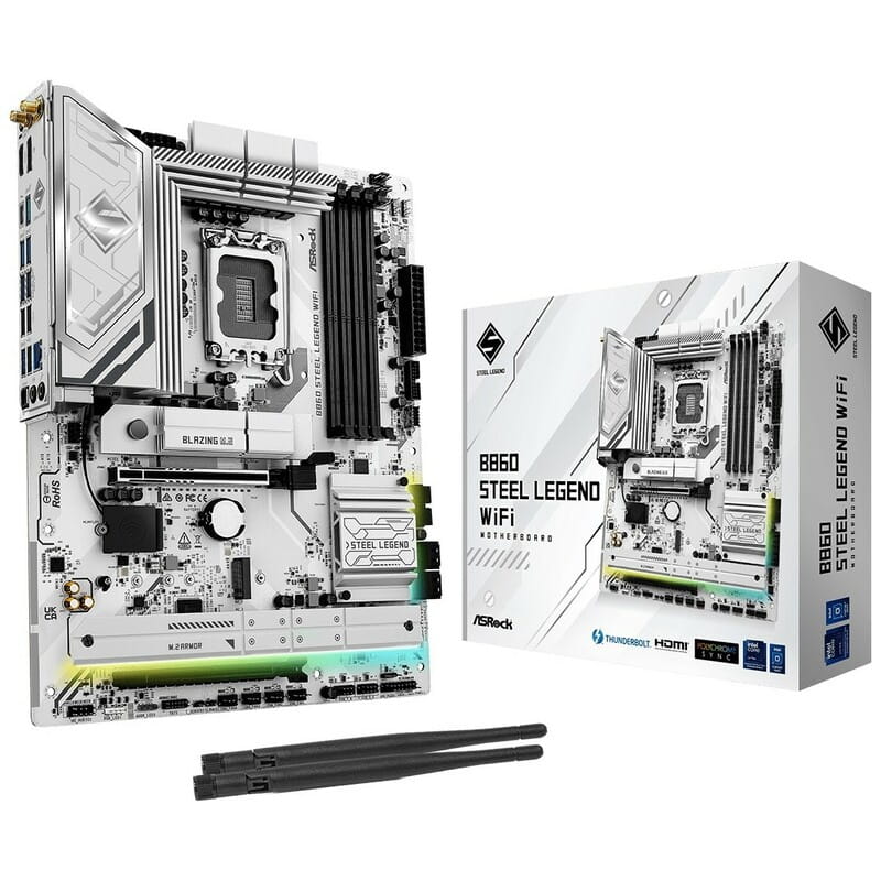 Материнская плата ASRock B860 Steel Legend WiFi Socket 1851