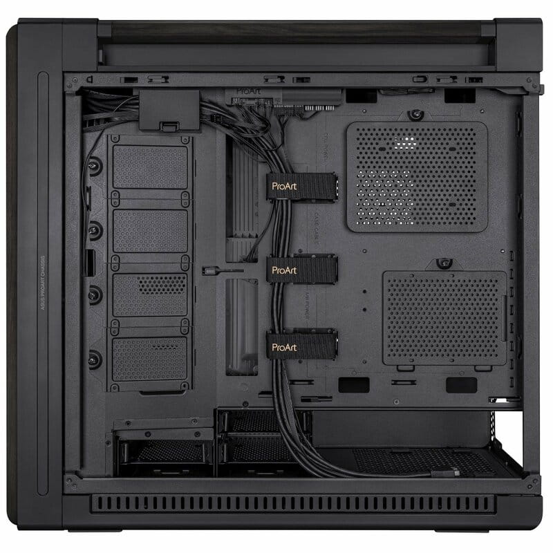 Корпус Asus ProArt PA602 Wood Edition Tempered Glass без БЖ (90DC00J0-B09020)
