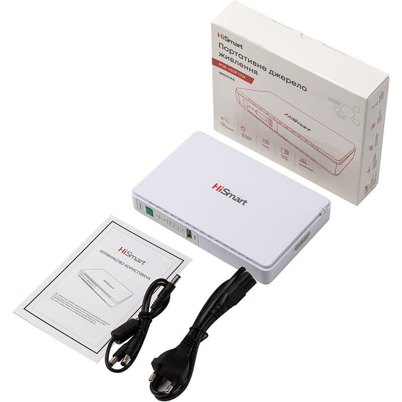 ИБП для роутера HiSmart POE-430P 17W