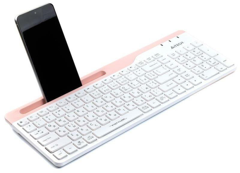 Клавиатура беспроводная A4Tech Fstyler FBK25 White