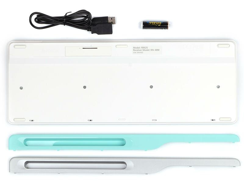 Клавіатура бездротова A4Tech Fstyler FBK25 White