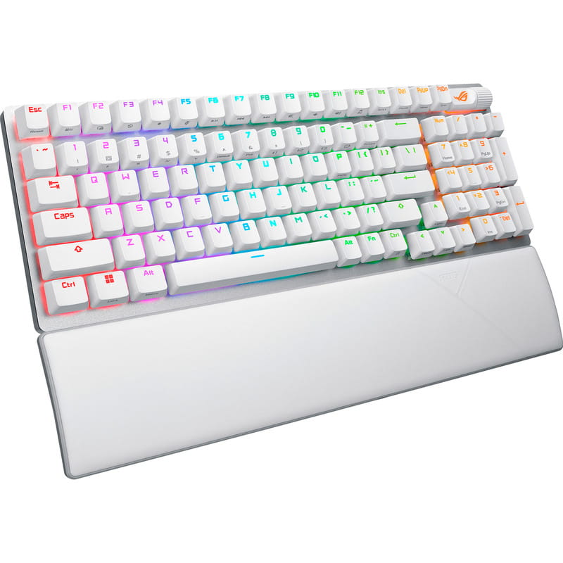 Клавіатура бездротова Asus ROG Strix Scope II RGB WL BT White (90MP037A-BKUA30)