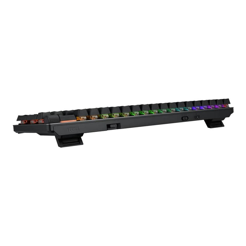 Клавиатура беспроводная Asus ROG Strix Scope II RGB WL BT Black (90MP03S0-BKUA20)