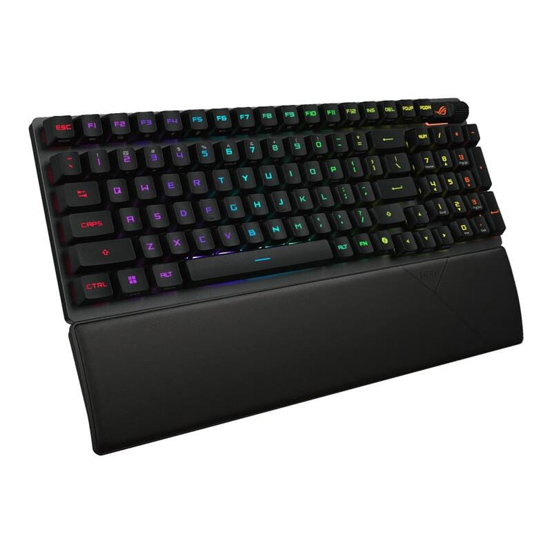 Клавиатура беспроводная Asus ROG Strix Scope II RGB WL BT Black (90MP03S0-BKUA20)
