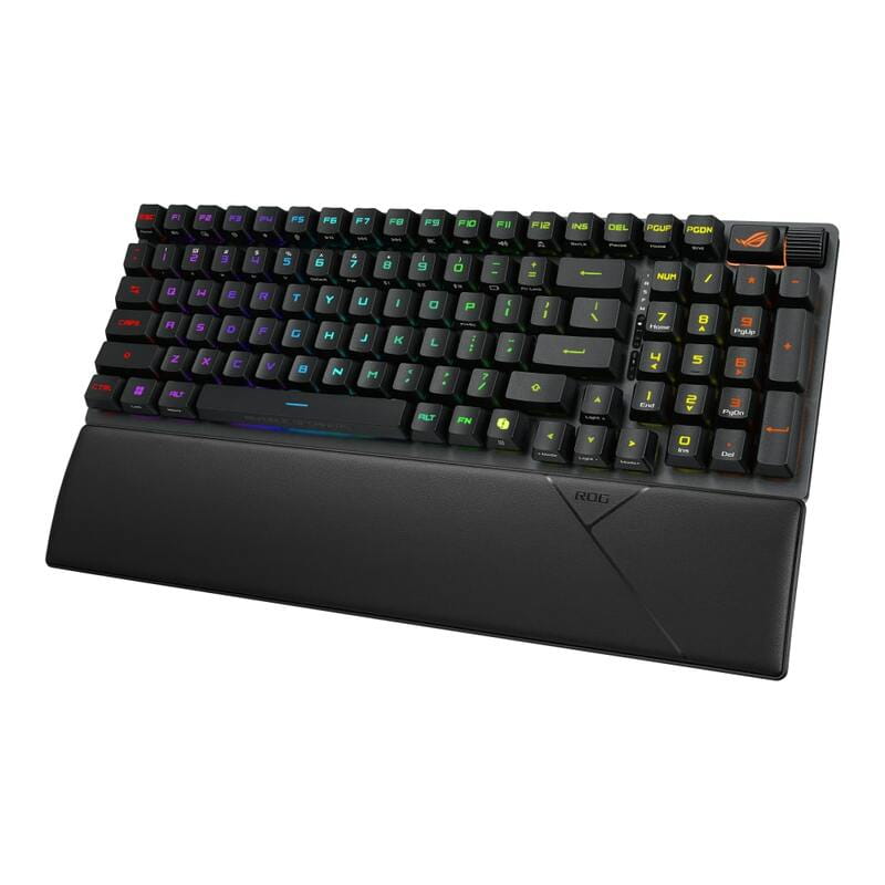 Клавиатура беспроводная Asus ROG Strix Scope II RGB WL BT Black (90MP03S0-BKUA20)