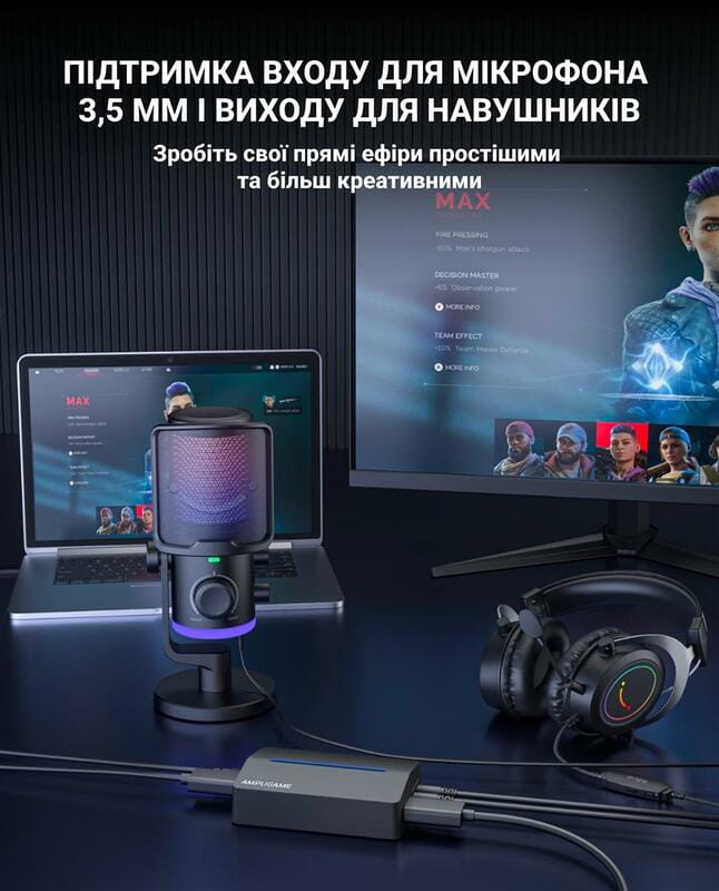 Пристрій відеозахоплення Fifine V3