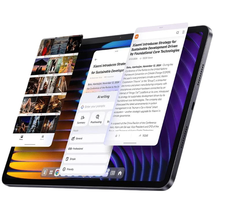 Планшет Xiaomi Pad 7 Pro WiFi 8/256GB Gray (VHU5412EU)