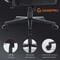 Фото - Крісло для геймерів GamePro FGC750B Black | click.ua