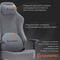 Фото - Крісло для геймерів GamePro FGC750DG Dark Gray | click.ua