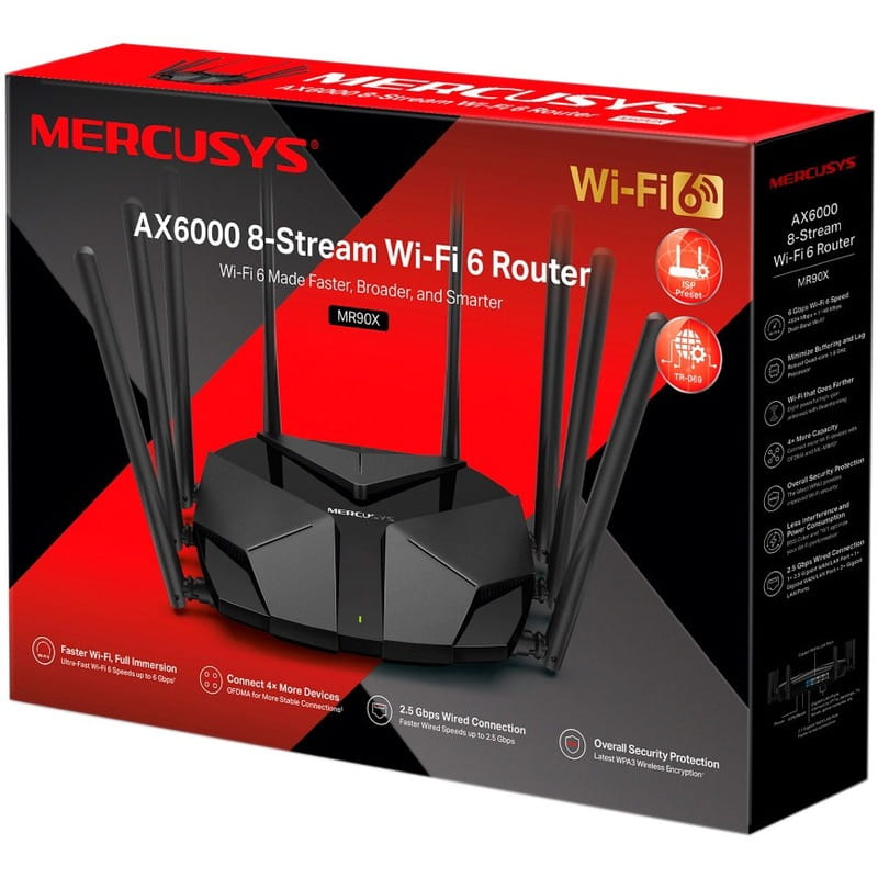 Беспроводной маршрутизатор Mercusys MR90X