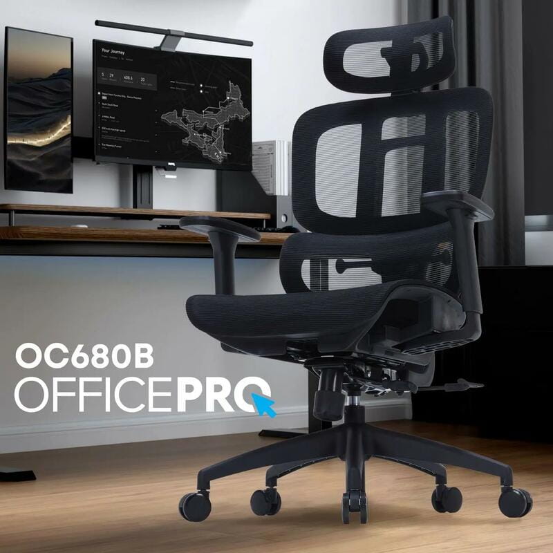 Кресло офисное Officepro OC680B Black