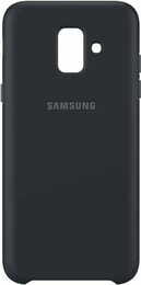 Чeхол-накладка Samsung Dual Layer Cover для Samsung Galaxy A6 (2018) SM-A600 Black (EF-PA600CBEGRU)