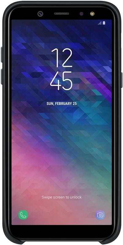Чeхол-накладка Samsung Dual Layer Cover для Samsung Galaxy A6 (2018) SM-A600 Black (EF-PA600CBEGRU)