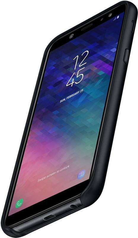 Чeхол-накладка Samsung Dual Layer Cover для Samsung Galaxy A6 (2018) SM-A600 Black (EF-PA600CBEGRU)