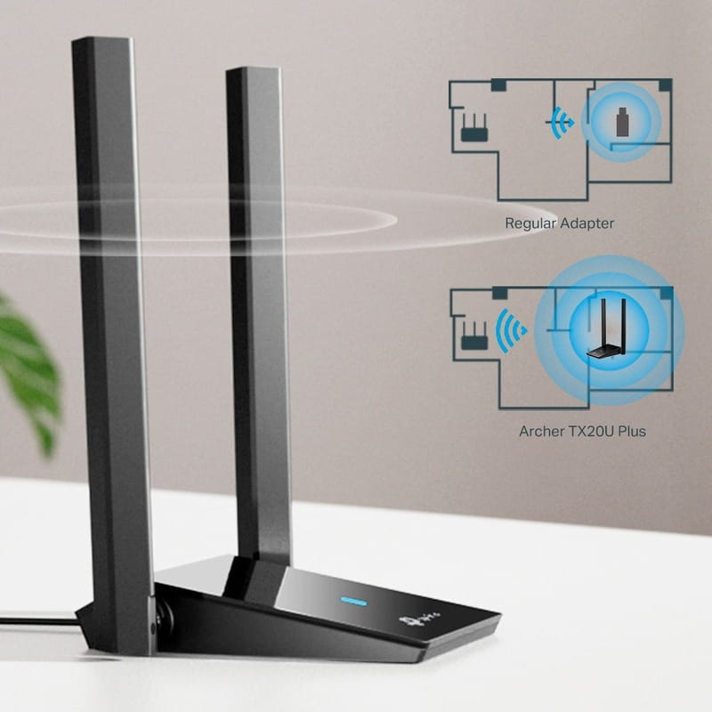 Беспроводной адаптер TP-Link Archer TX20U Plus