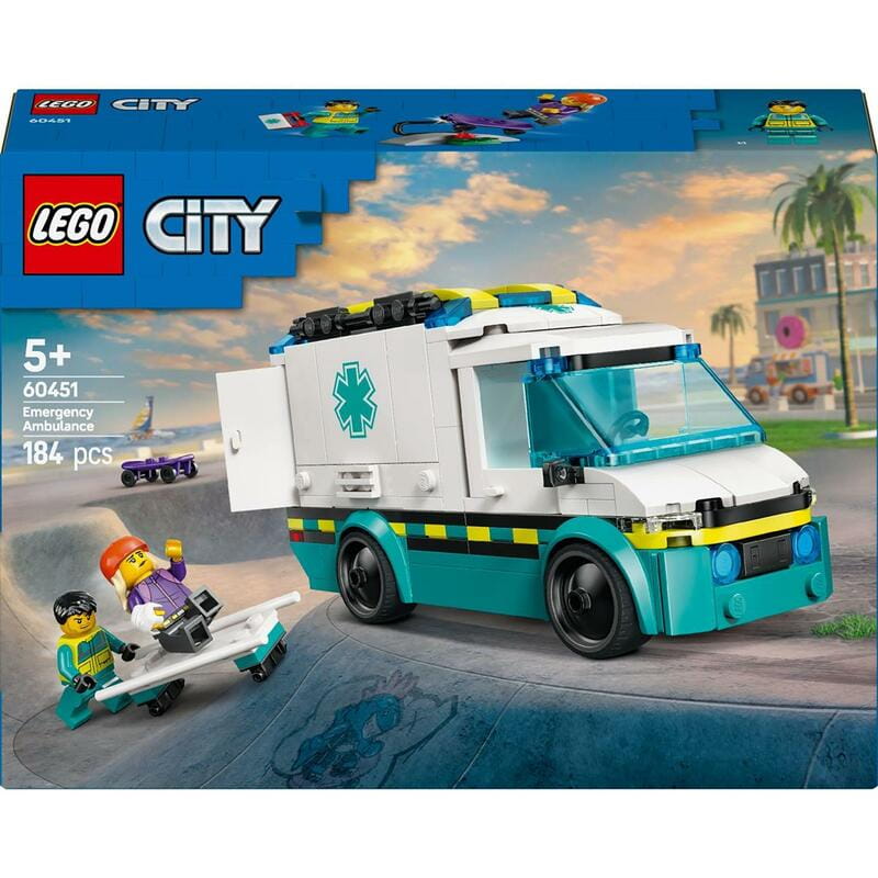 Конструктор LEGO City Швидка допомога (60451)