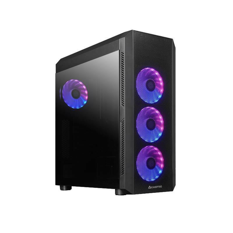 Корпус Chieftec Scorpion 4 Black (GL-04B-UC-OP) Без БЖ