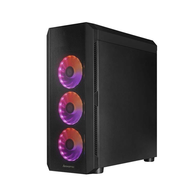 Корпус Chieftec Scorpion 4 Black (GL-04B-UC-OP) Без БЖ